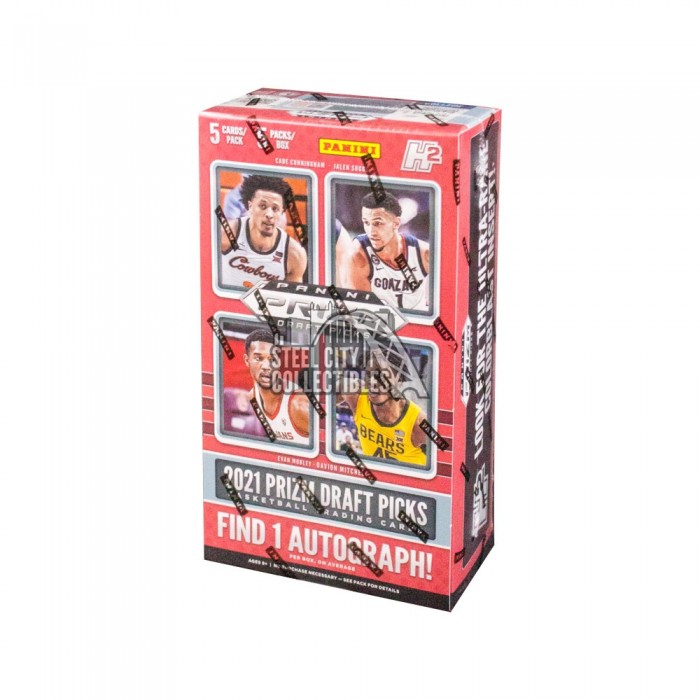 2021-22 Panini Prizm Collegiate Draft Picks Basketball H2 Box
