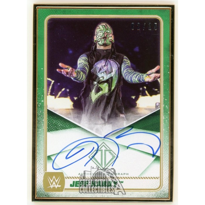 Jeff Hardy 2020 Topps Transcendent WWE Autographed Card /15