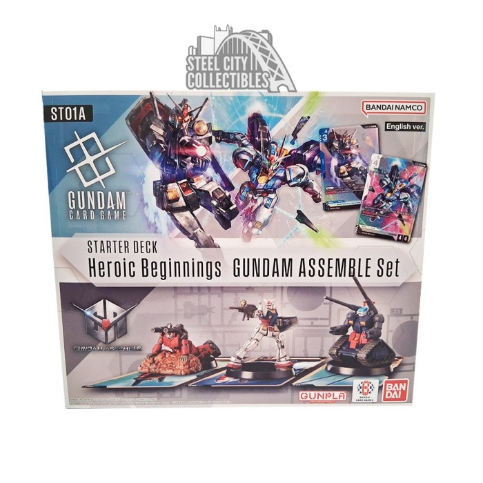 Gundam Card Game: ST-01A Gundam Assemble - Heroic Beginnings Starter Deck