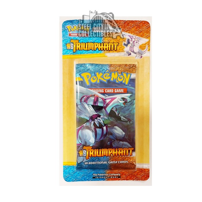 pokemon hgss triumphant booster box HS & Platinum Base 3 Pokmon Pack Blister Pokemon HeartGold SoulSilver Triumphant Booster