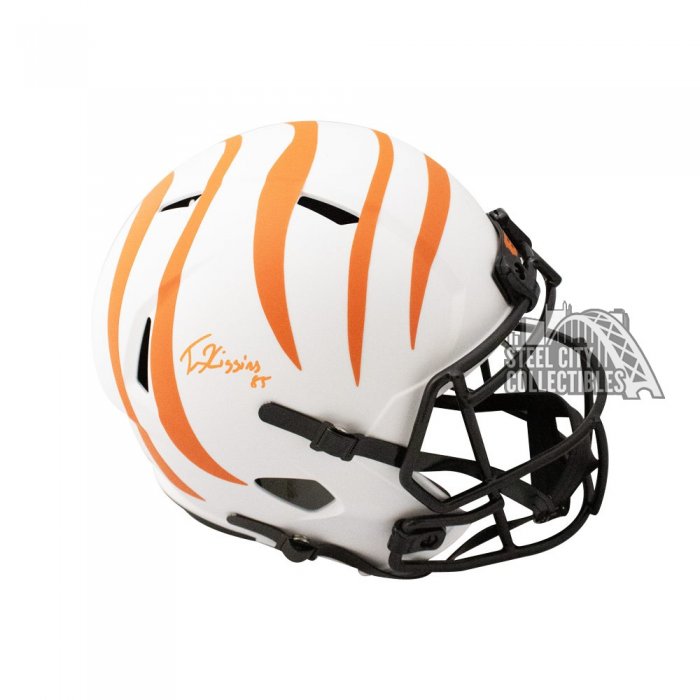 tee higgins signed helmet