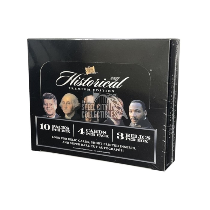 2023 Super Break Pieces of the Past Historical Premium Edition Box 