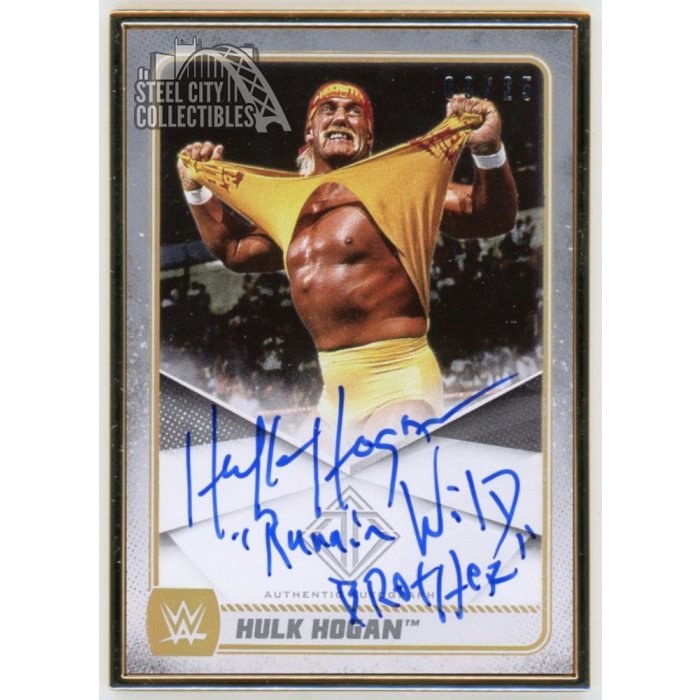 Hulk Hogan 2020 Topps WWE Transcendent Collection Super Rare