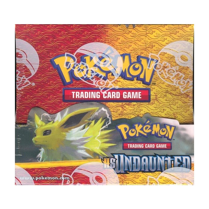 バトルパートナーズ　BOX Pokemon HeartGold & SoulSilver Undaunted Booster Box | Steel