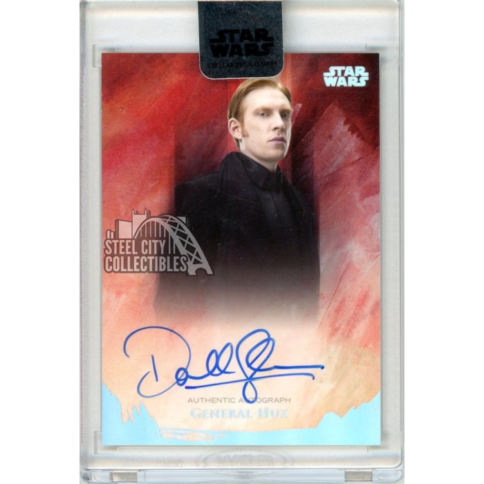 Domhnall Gleeson General Hux 2018 Topps Star Wars Stellar