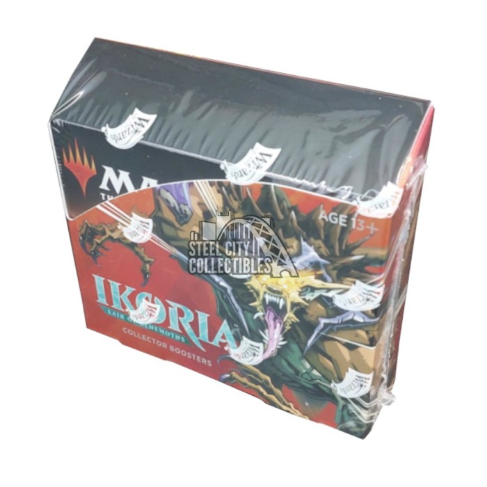 ikoria booster box topper Amazon.com: Magic: The Gathering Ikoria: Lair of Behemoths Draft Booster Box  | 36 Draft Booster Packs (540 Cards + Box Topper) main image 0