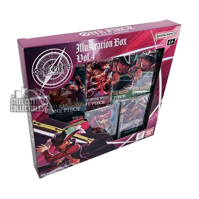 ワンピース カードゲーム ONE PIECE Illustration Box vol.4 One Piece Illustration Box Vol 4 | Steel City Collectibles