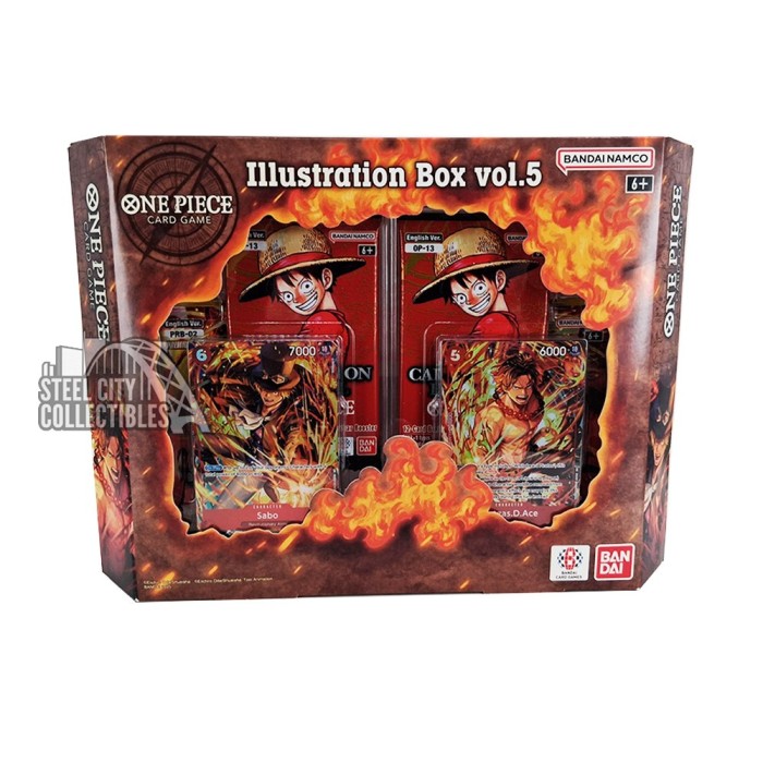 One Piece Illustration Box Vol 5 6-Box Case | Steel City Collectibles