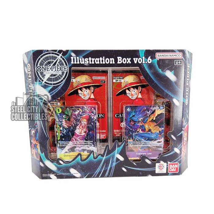 One Piece Illustration Box Vol 6 6-Box Case | Steel City Collectibles