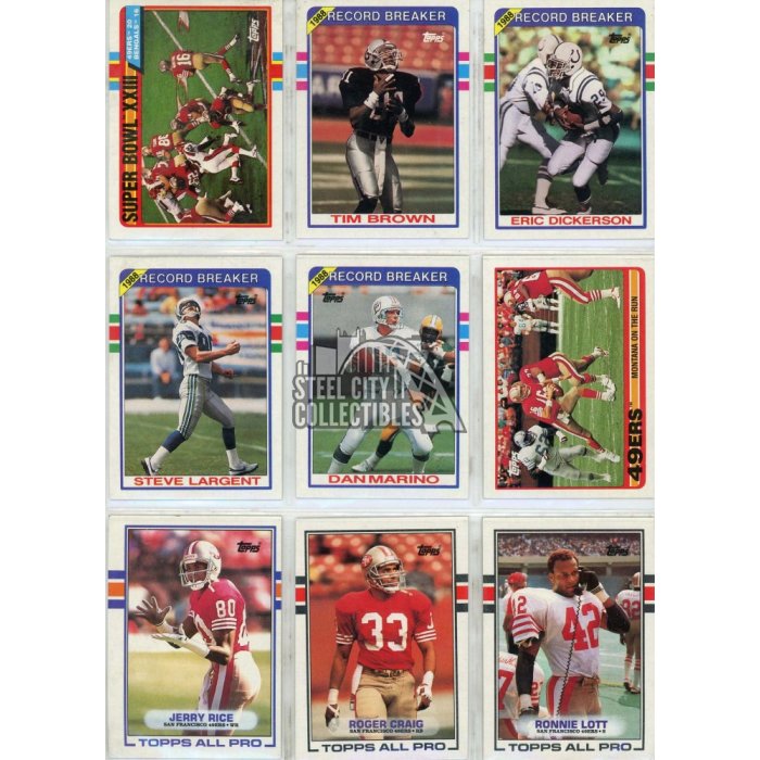 1989 Topps Traded Football Factory Set | DA Card World