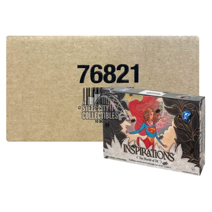 2026 Upper Deck Inspirations The World of DC Hobby 10-Box Case