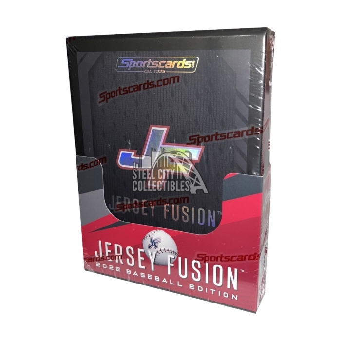 2022 Jersey Fusion Baseball Edition Box Steel City Collectibles