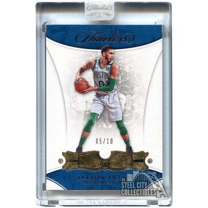 Jayson Tatum 2017-18 Panini Flawless Basketball Double Diamond
