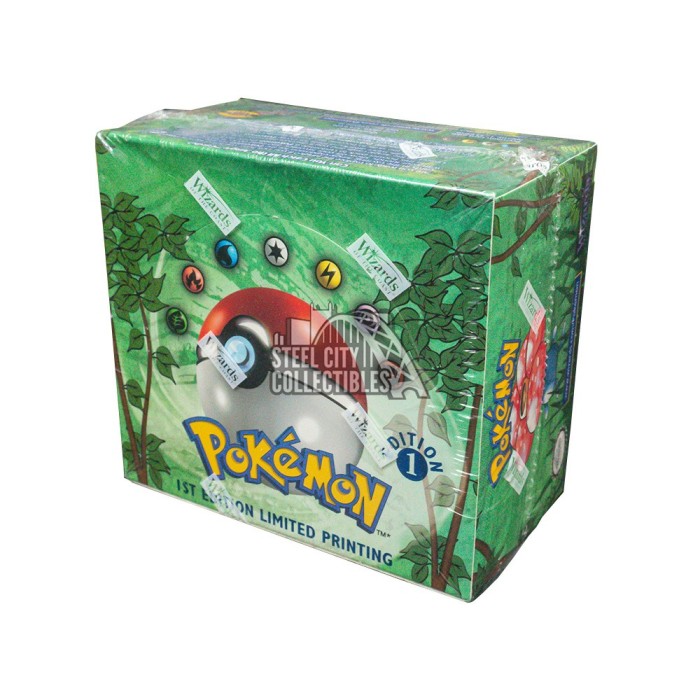Pokemon Jungle 1st Edition Booster Box **PLEASE READ** | Steel