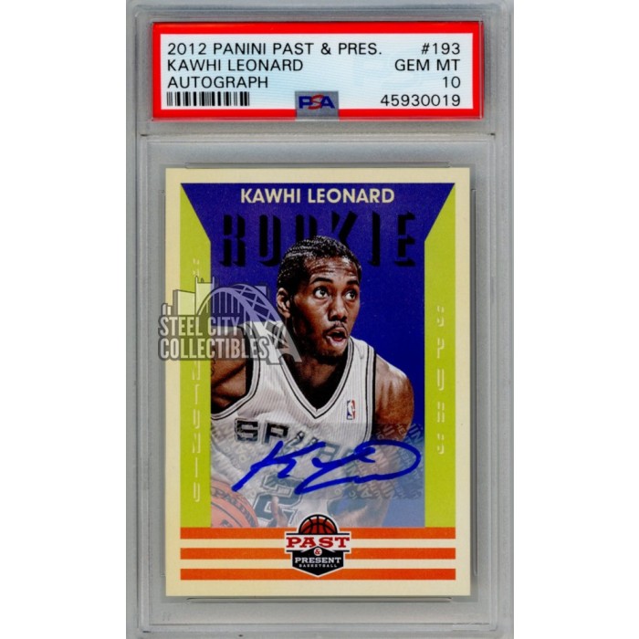 2012-13 Panini カワイ レナード ルーキー 直筆サインカード RC Kawhi Leonard 2012-13 Panini Past & Present Autograph Rookie Card