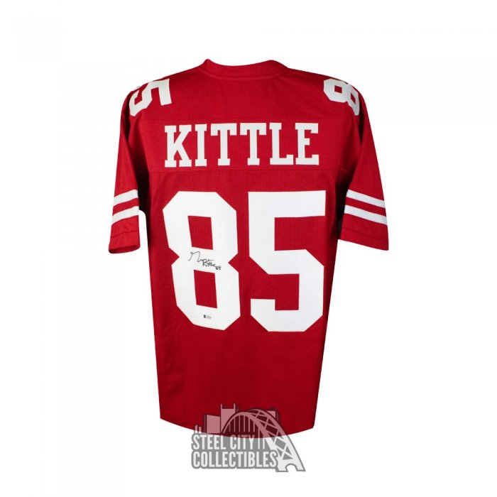 kittle signed jersey