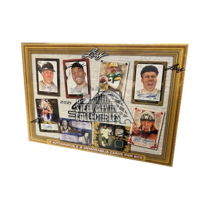2021 Leaf Art of Sport Box Steel City Collectibles