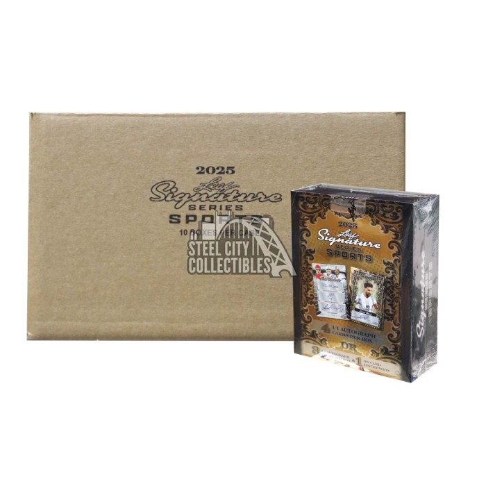 2025 Leaf Signature Series Multi-Sport Hobby 10-Box Case