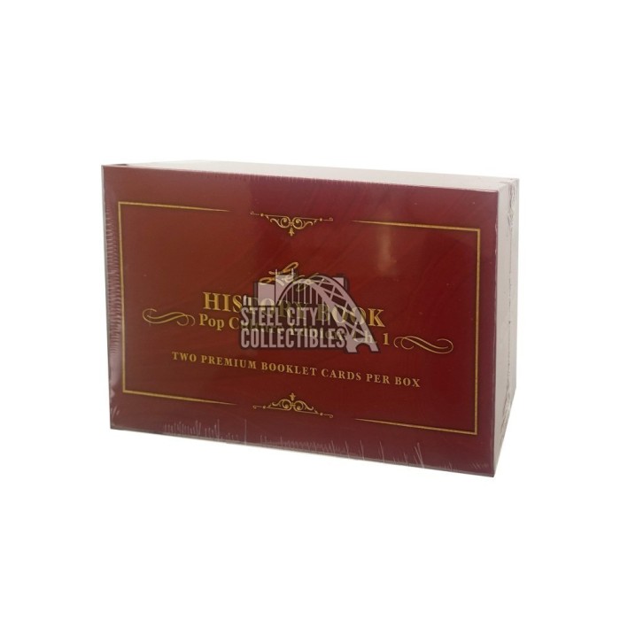 2024 Leaf History Book Pop Culture Edition Chapter 1 Hobby Box x2