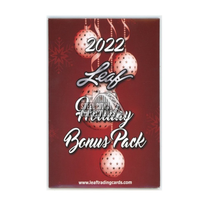 2022 Leaf Multisport Holiday Bonus Pack Steel City Collectibles
