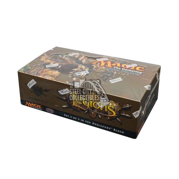 magic the gathering legions booster box Amazon.com: 1 (One) Pack of Magic the Gathering MTG LEGIONS Booster Pack (15 Cards) : Toys & Games