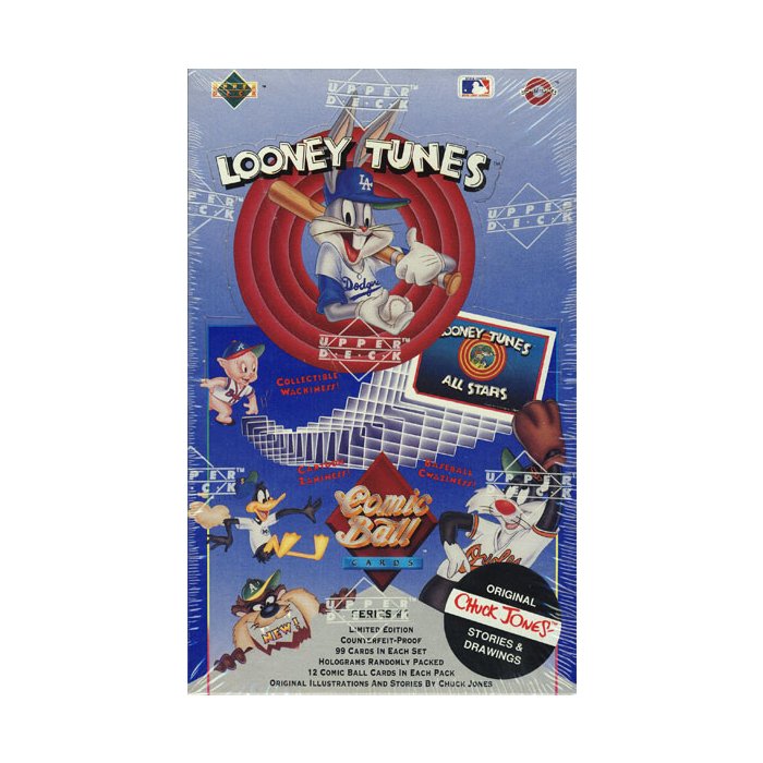 10 CARDS PER PACK 2 1990 UD Looney Tunes Comic Ball Card Pack