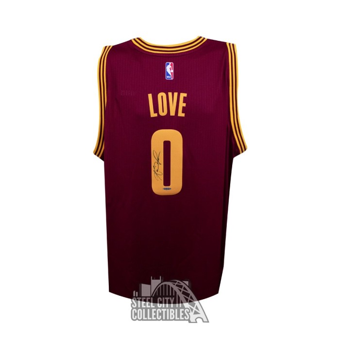 Kevin Love Signed Autographed Jersey Cleveland Cavaliers Basketball w/ PSA  COA