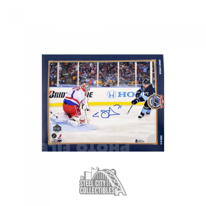 Evgeni Malkin Autographed Pittsburgh Penguins 8x10 Photo (Horizontal) - BAS COA | Steel City 