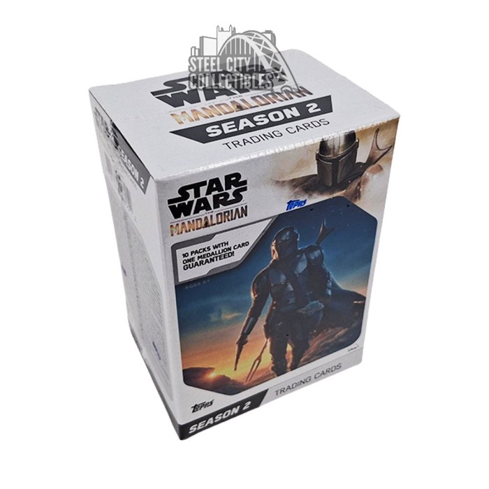 2021 Topps Star Wars The Mandalorian Series 2 Blaster Box | Steel