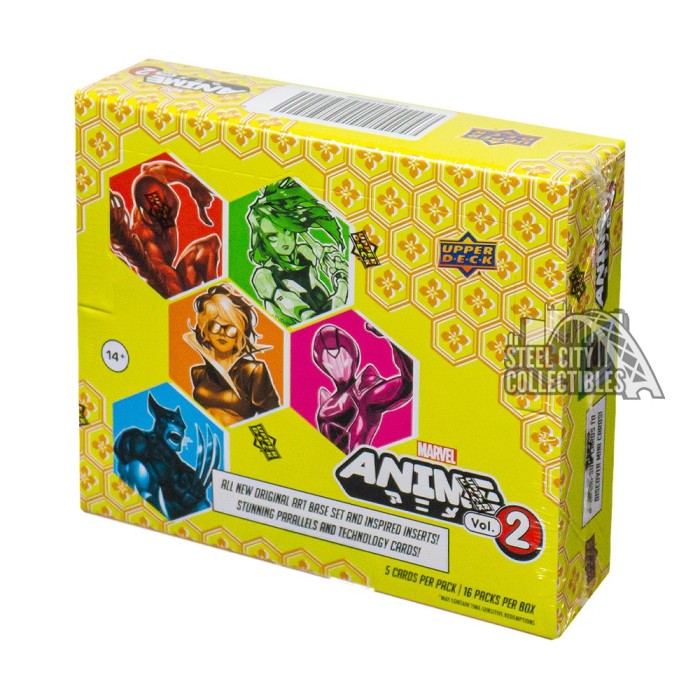 2023 Upper Deck Marvel Anime Volume 2 Hobby Box | Steel City
