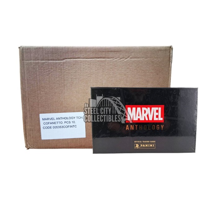 2026 Panini Marvel Anthology Trading Card Treasure 10-Box Case