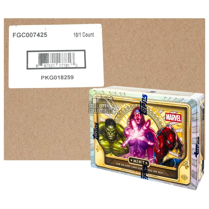 2026 Topps Marvel Mint 10-Box Case | Steel City Collectibles