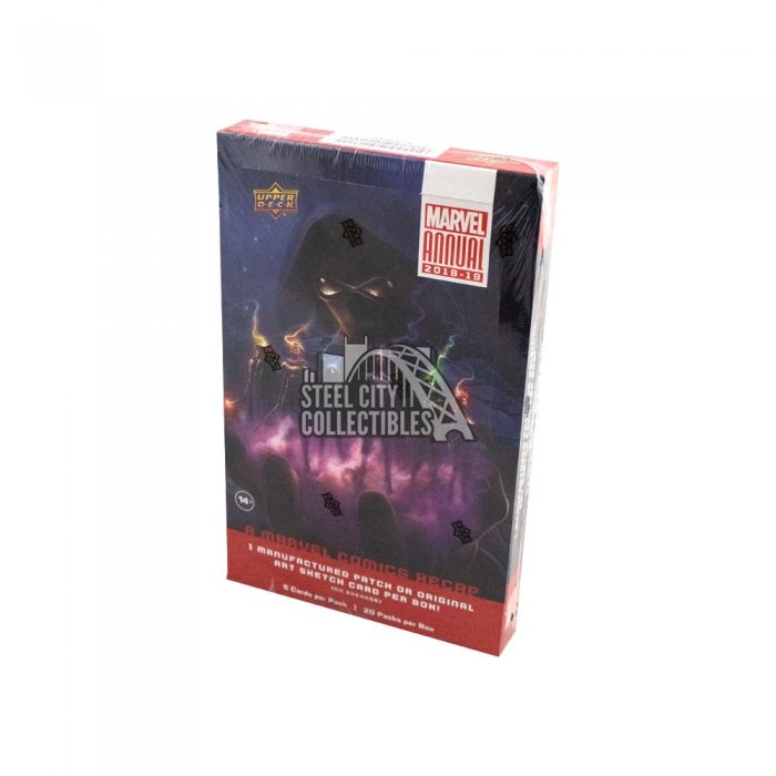 2018-19 Upper Deck Marvel Annual Hobby Box | Steel City Collectibles