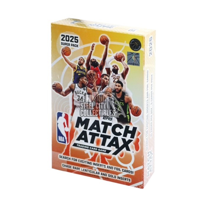 2025-26 Topps Match Attax NBA Basketball Super Pack Edition Box