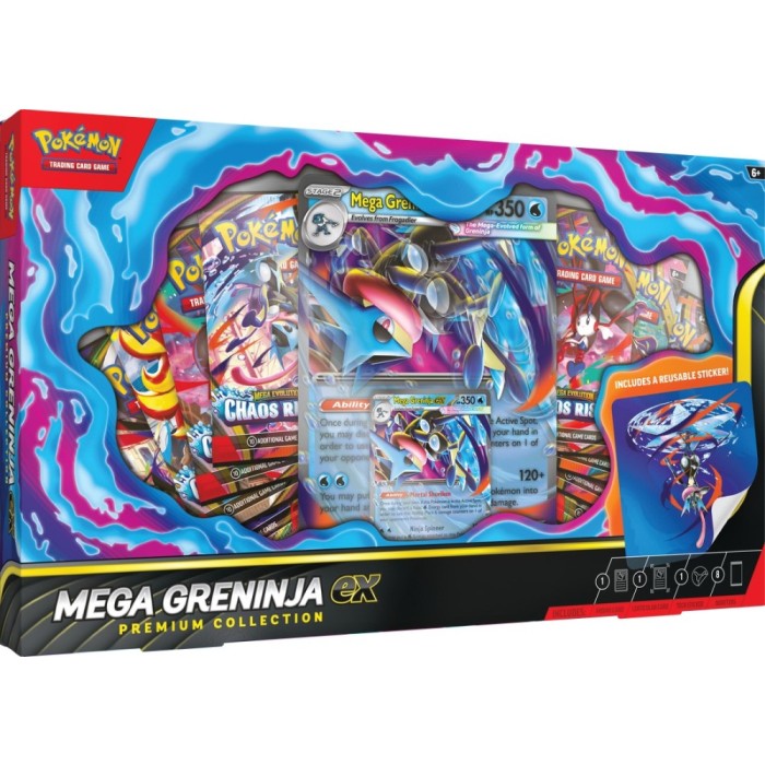 Pokemon Mega Greninja ex Premium Collection Box | Steel City