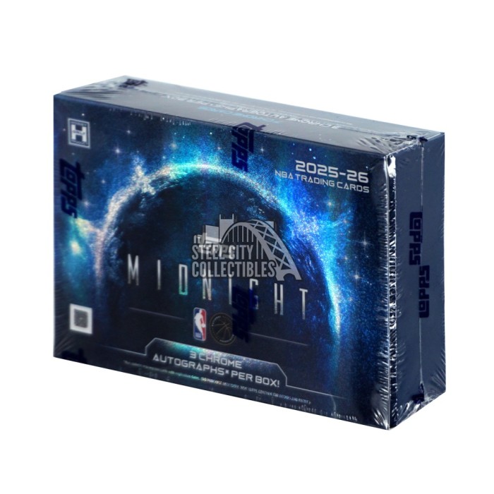 2025-26 Topps Midnight Basketball Hobby Box | Steel City Collectibles