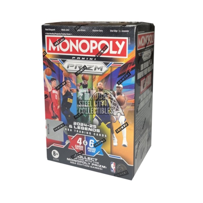 monopoly prizm nba booster box 2022-23 Basketball Gaming Blaster Superior Sports Investments Exclusive ! : Collectibles & Fine Art and then compete against opponents by comparing Player Ratings and Stats Official Rules and Instructions for
