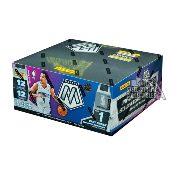 2021-22 Panini Mosaic Basketball Fast Break Box