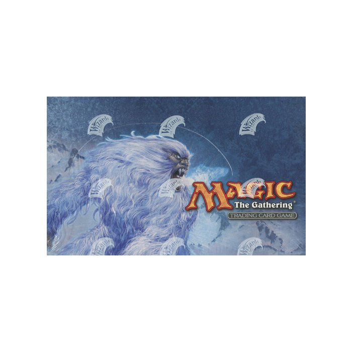 T-shirt Magic MTG Coldsnap Souffle Glaciaire - Taille L, Noir, Très Bon état Occasion