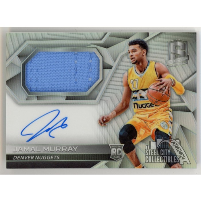nbaカード  jamal murray rc jersey auto /75 2016-2017 National Treasures Jamal Murray Autograph RC Auto