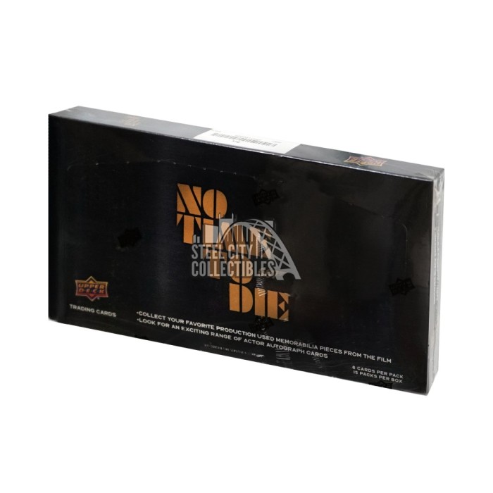 2025 Upper Deck James Bond No Time to Die Hobby Box | Steel