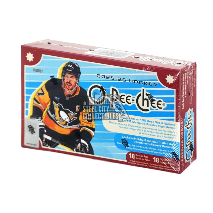 2025-26 Upper Deck O-Pee-Chee Hockey Hobby Box | Steel City