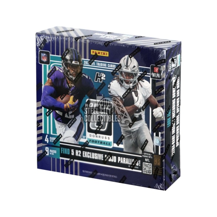 2025 Panini Donruss Optic Football H2 Box | Steel City Collectibles