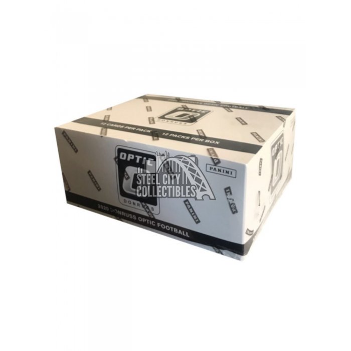 2020 Panini Donruss Optic Football Value Pack 12 Pack Box