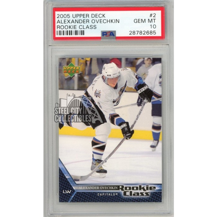 Alexander Ovechkin 200506 Upper Deck Rookie Class Card 2 PSA 10