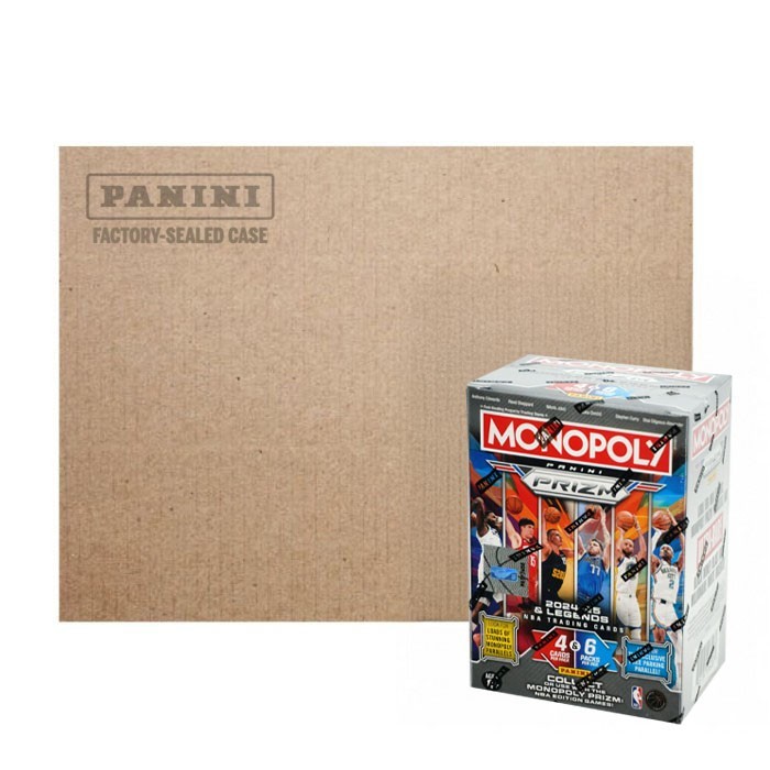 2024-25 Panini Prizm Monopoly Basketball 6-Pack Blaster 20-Box Case | Steel City Collectibles 2024-25 Panini Prizm Monopoly Basketball 6-Pack Blaster 20-Box Case | Steel City Collectibles