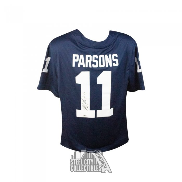 Micah Parsons Autographed Penn State Nike Football Jersey Fanatics