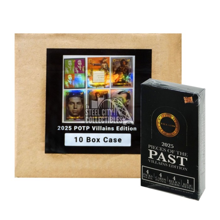 2025 Super Break Pieces of the Past Villains Edition Hobby 10-Box