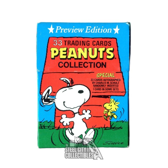 1991 Tuff Stuff Peanuts Collection 33-Card Preview Edition Box Set