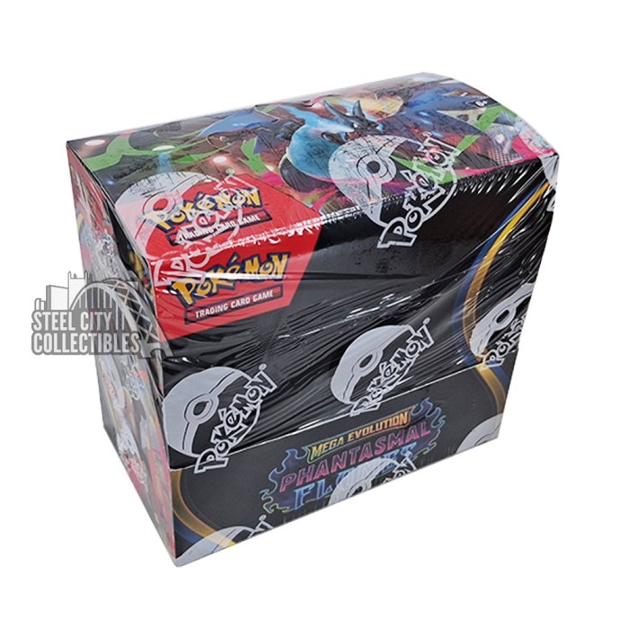 Pokemon Mega Evolution ME2 Phantasmal Flames Booster Box | Steel City Collectibles Pokemon Mega Evolution ME2 Phantasmal Flames Booster Box | Steel City Collectibles